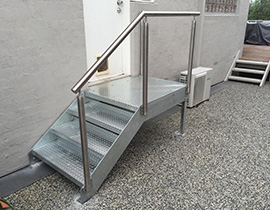 Stairs in Steel project photo