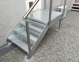 Stairs in Steel project photo