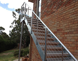 Stairs in Steel project photo