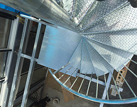 Stairs in Steel project photo