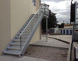 Stairs in Steel project photo
