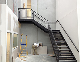 Stairs in Steel project photo