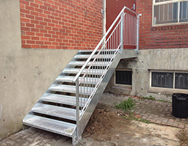 Stairs in Steel project photo