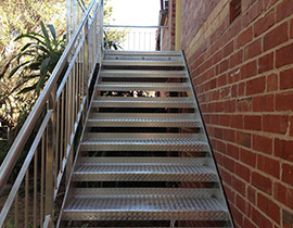 Stairs in Steel project photo