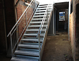Stairs in Steel project photo