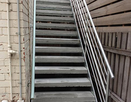 Stairs in Steel project photo
