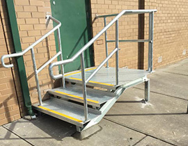 Stairs in Steel project photo